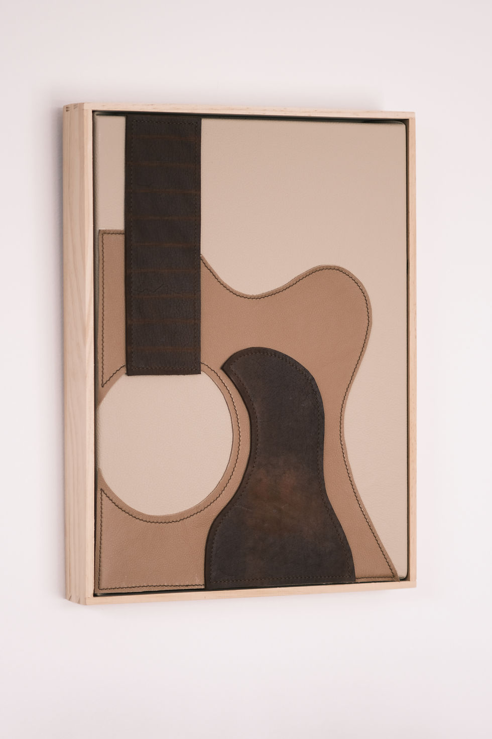 Thumbnail: Acoustic - Leather Framed Artwork