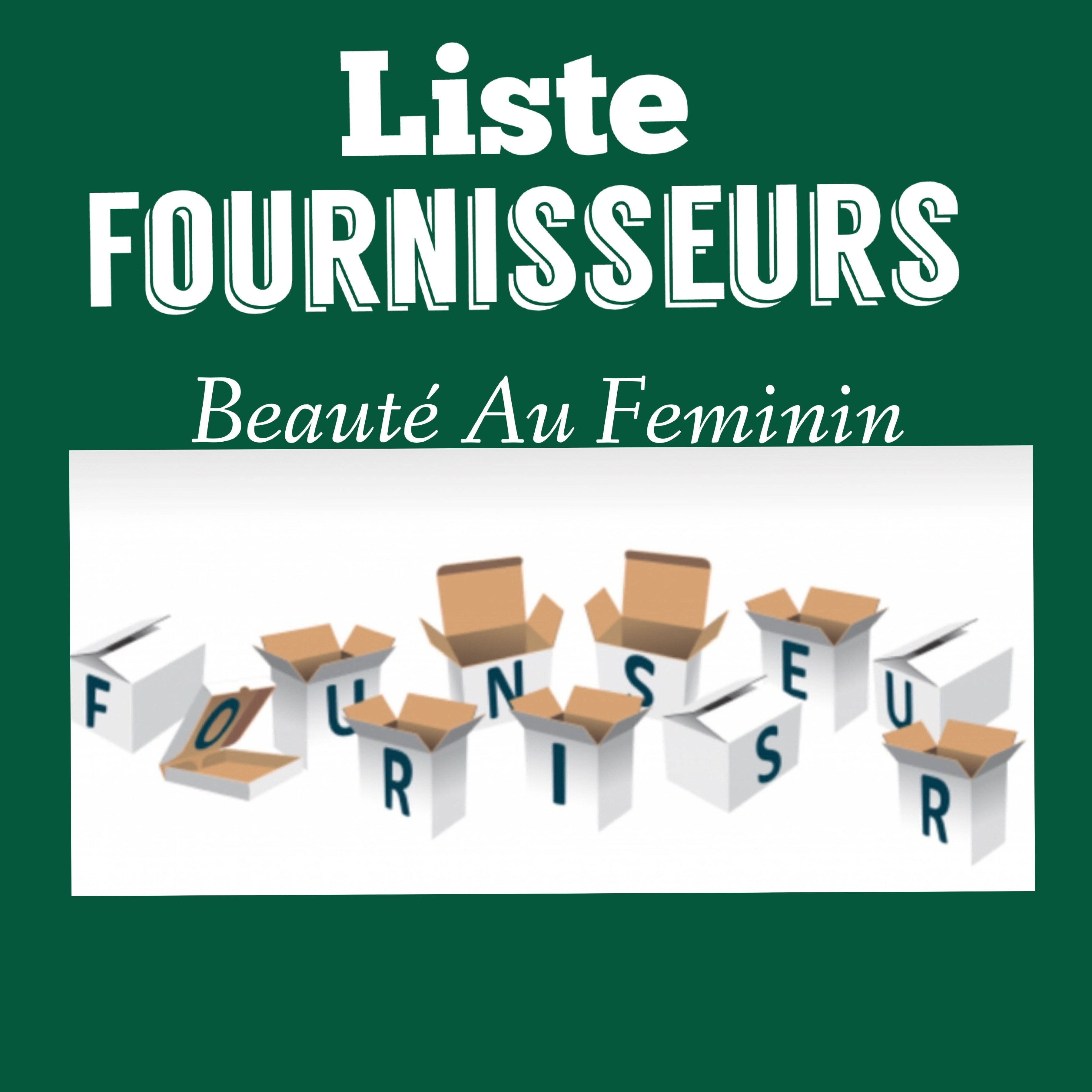 Liste Fournisseurs