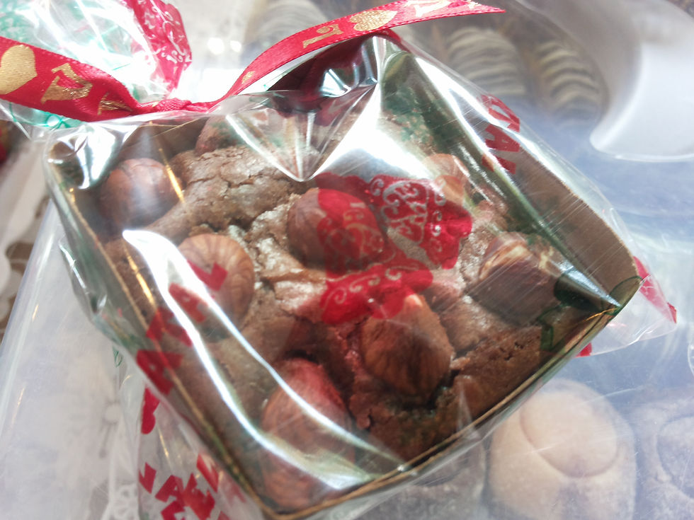 Brownie com Avelãs