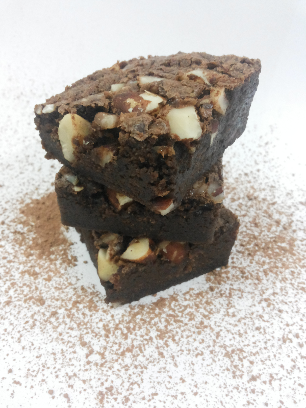 Brownie com Castanhas do Pará