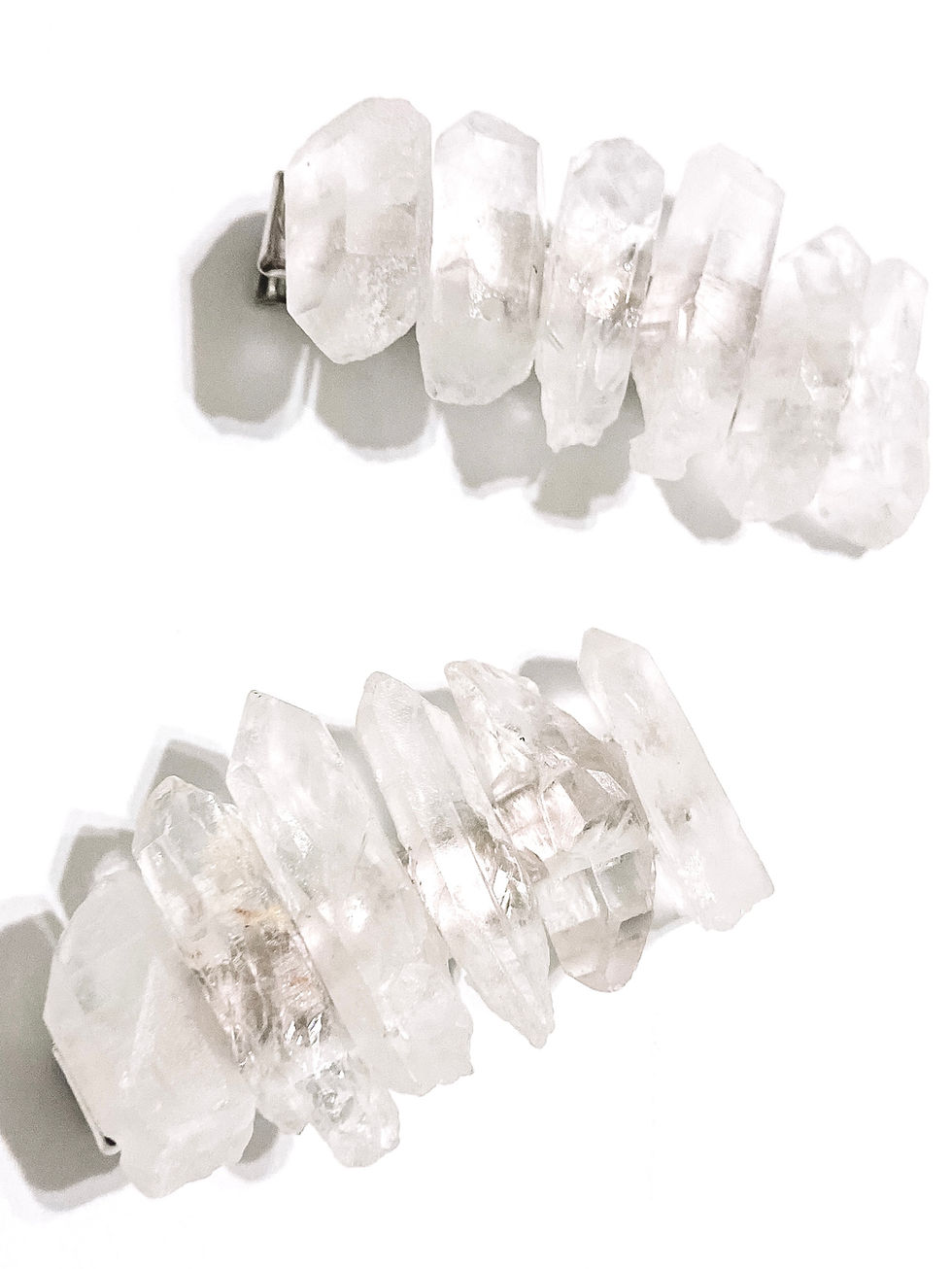 Thumbnail: ZOENAE Hair Clips ”Calcite” 1 pc