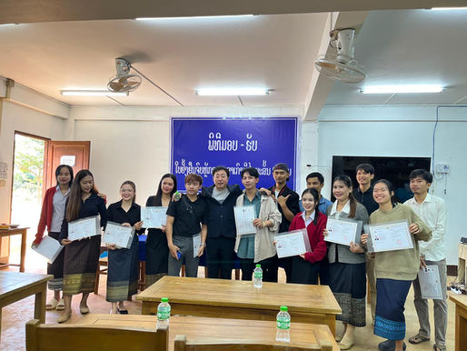 참파삭 기술개발학교 한국어학당 1기 수료식 개최