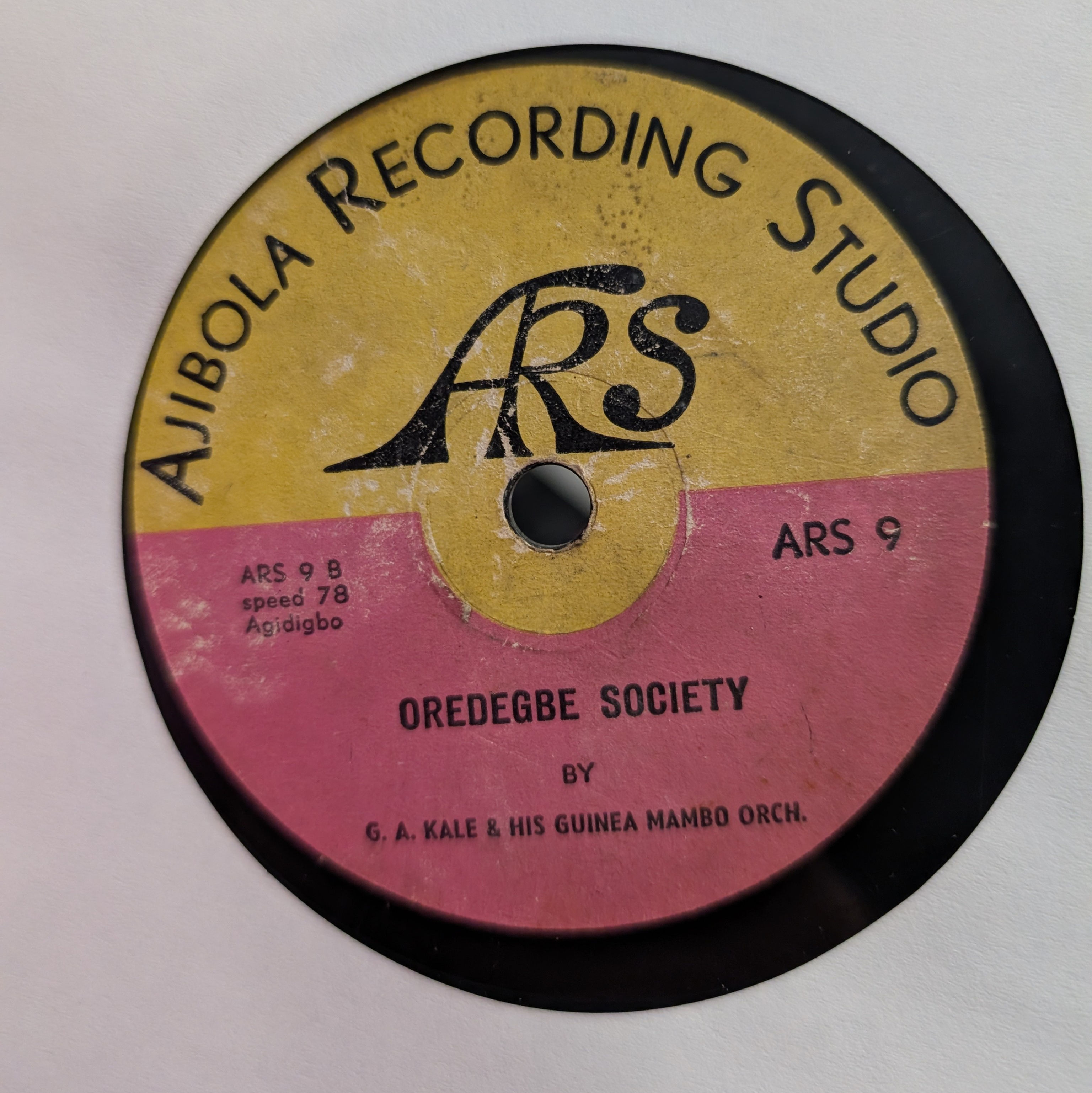 G.A. Kale & Guinea Mambo - Oredegbe Society [Ajibola]