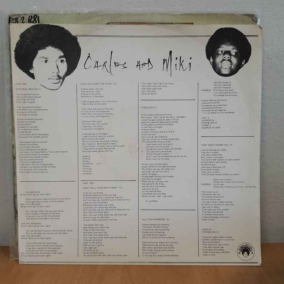 Miniatura: Carlos & Miki – Stand Up [Afrodisia]