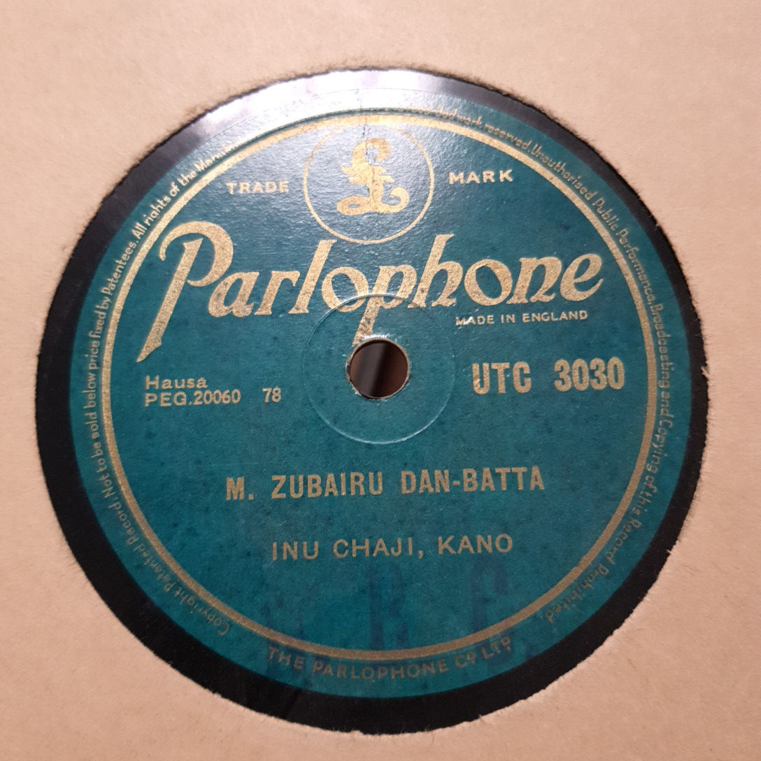 Inu Chaji Kanu - M Zubairu Dan Batta [Parlophone]