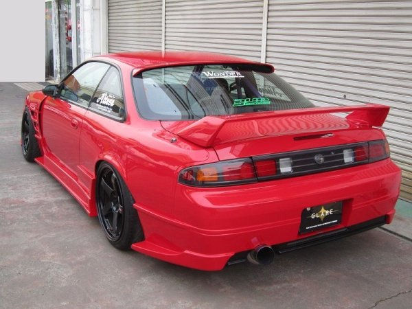サムネイル： CAR MODIFY WONDER S14 ZENKI GLARE AERO SET