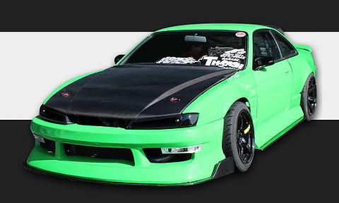 Kouji Makino① ORIGIN LABO S14 KOUKI DRIFT LINE AERO 3PC SET | AlphaProject