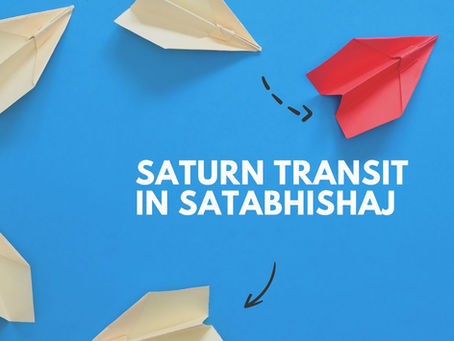 Saturn in Satabhishaj