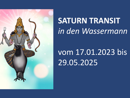 Der große Transit von Saturn in den Wassermann ab 17. Januar 2023