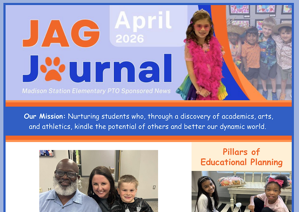 April Jag Journal