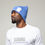 Thumbnail: model wear blue beanie