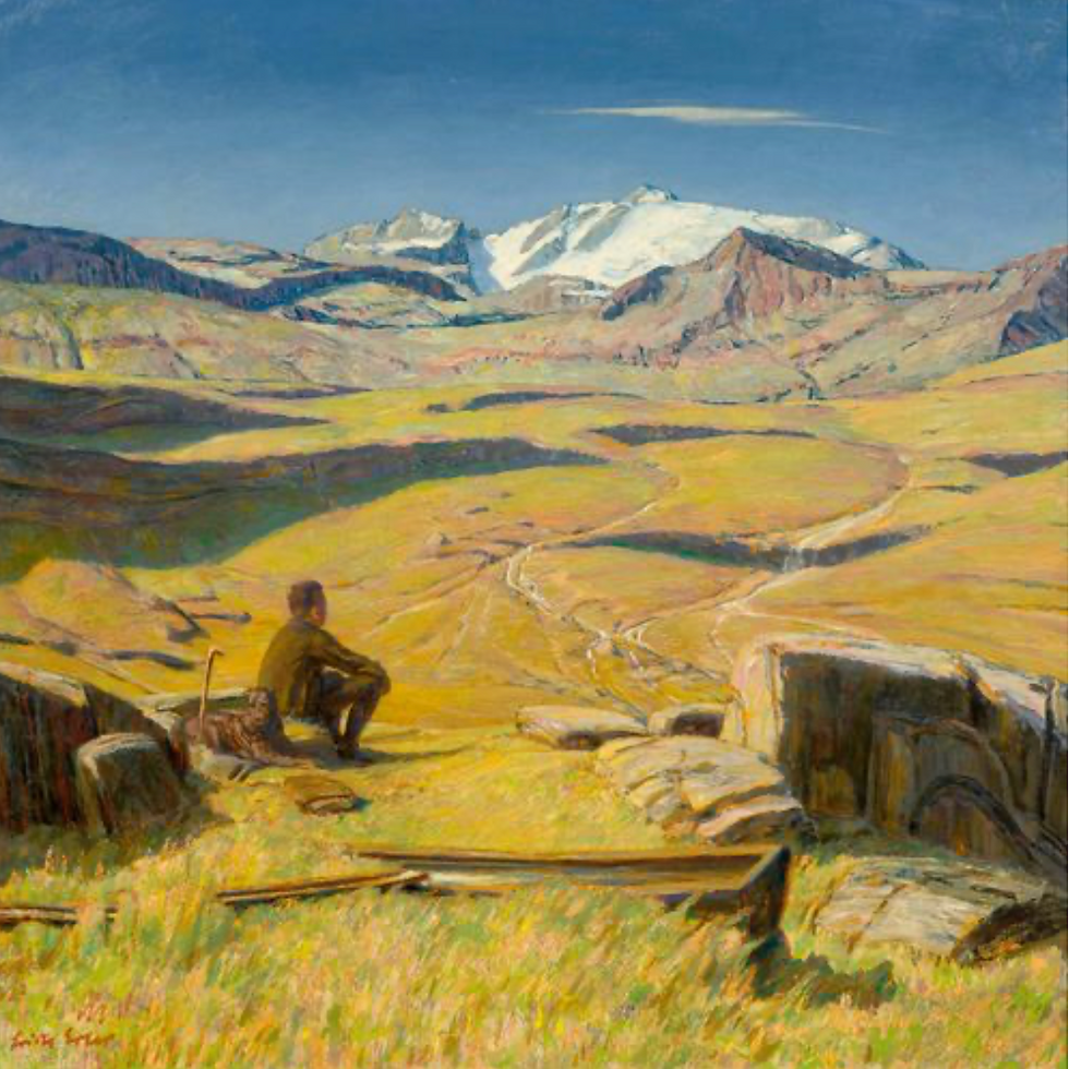 Sheng Zhen in der Greina