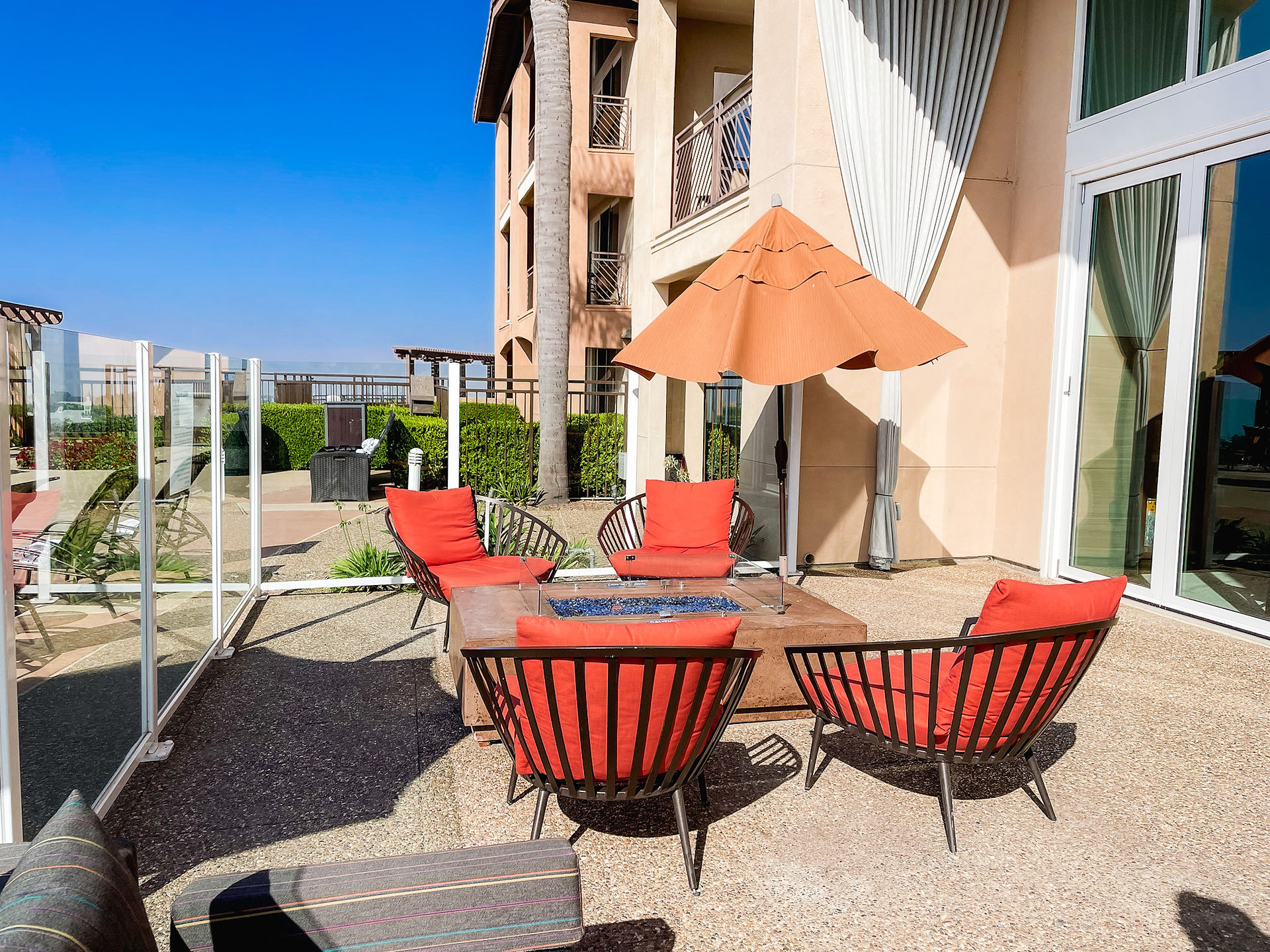Picture of fire pit at the Cassara Carlsbad