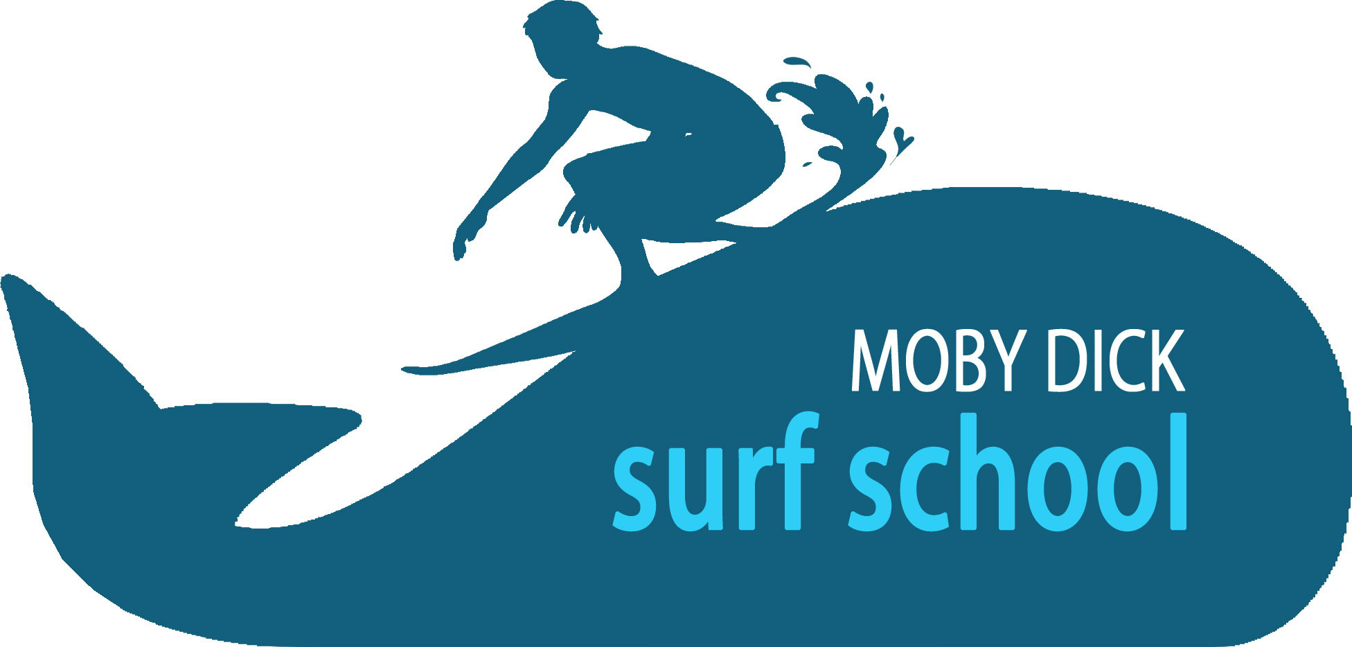 Moby Dick Surf School logo