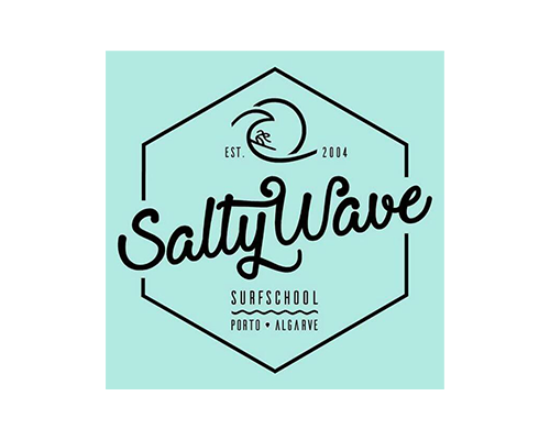 Salty Wave Surf School - Norte logo