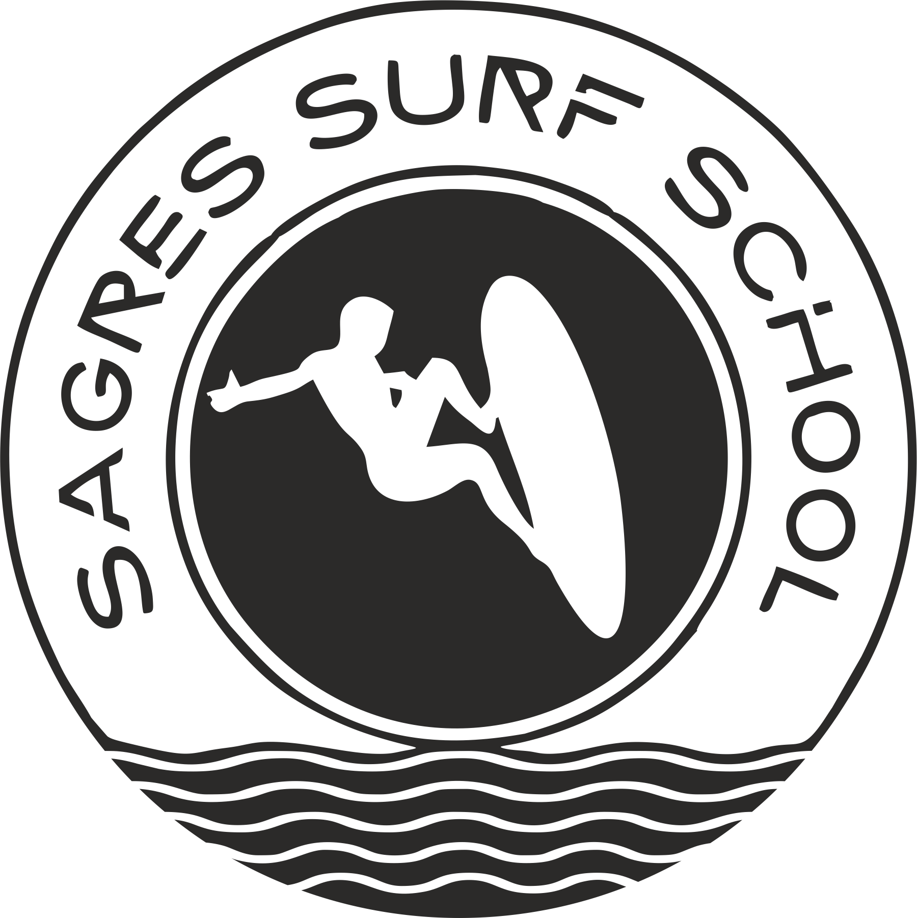 Sagres Surf School logo