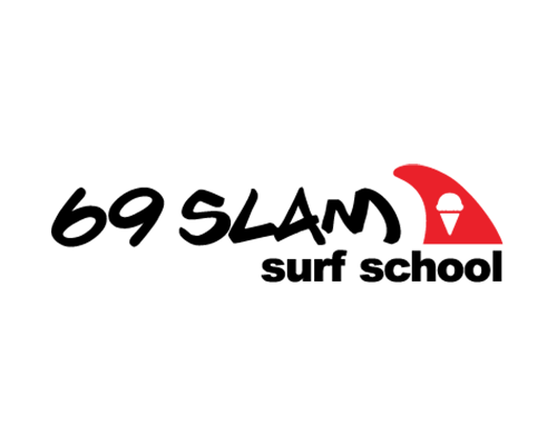 69 Slam Surf School logo