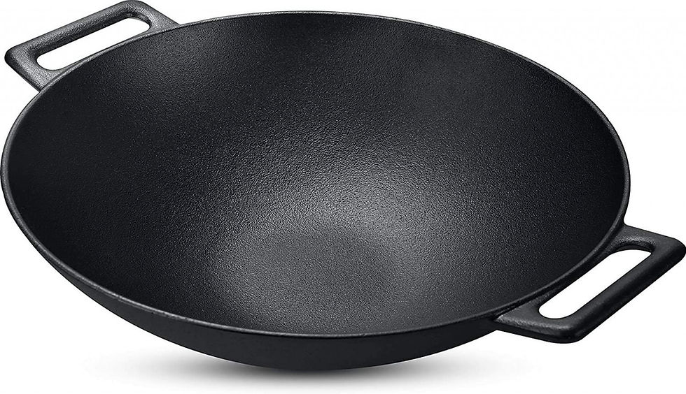 Miniatura: Wok in ghisa