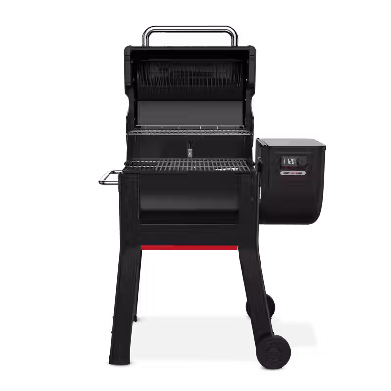 Miniatura: Affumicatore a pellet Weber Smoque +ripiano inferiore in omaggio