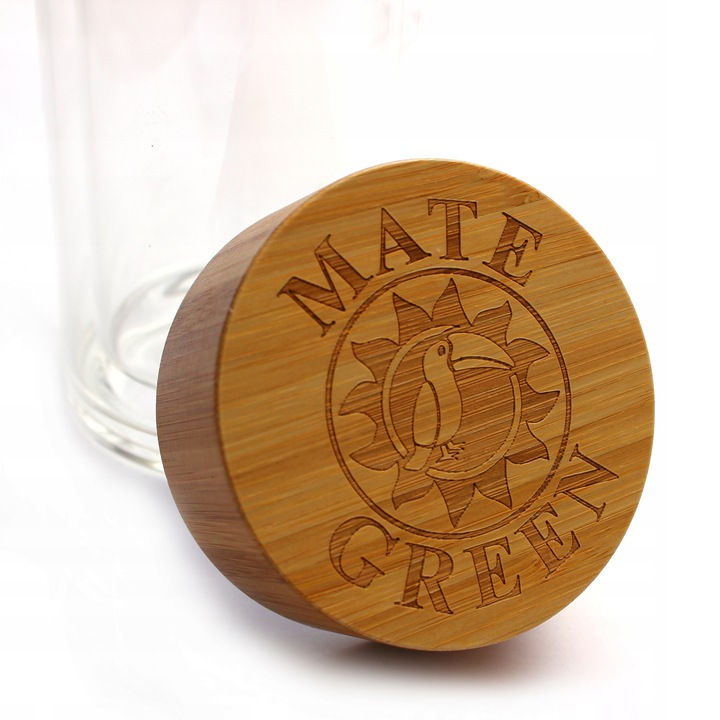 Thumbnail: Yerba Mate Tea Set for 3x 200g Mate Green 2x Glasthermos Mate To Go 450ml + Luka