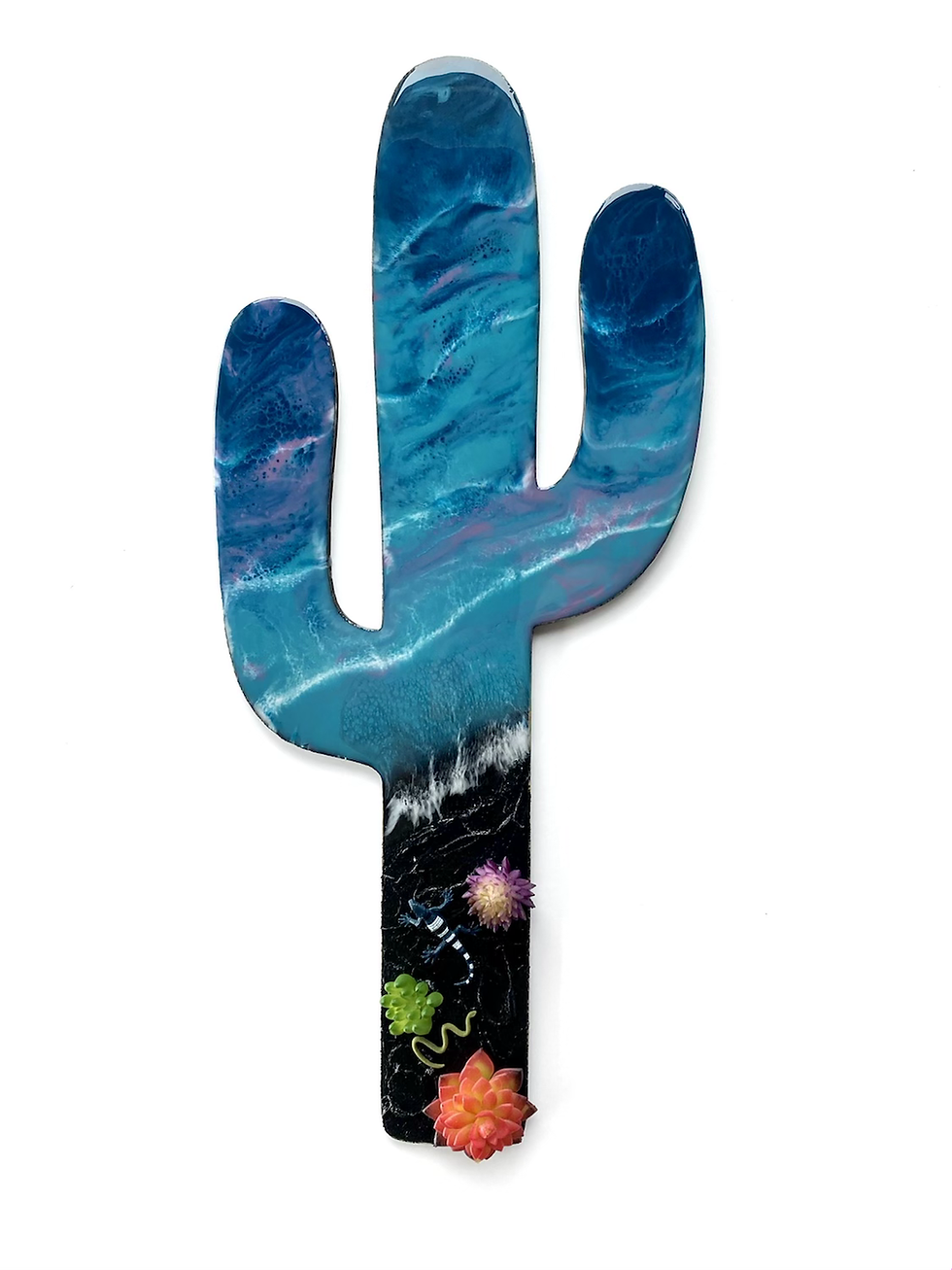 Thumbnail: Cactus shaped wall decor 