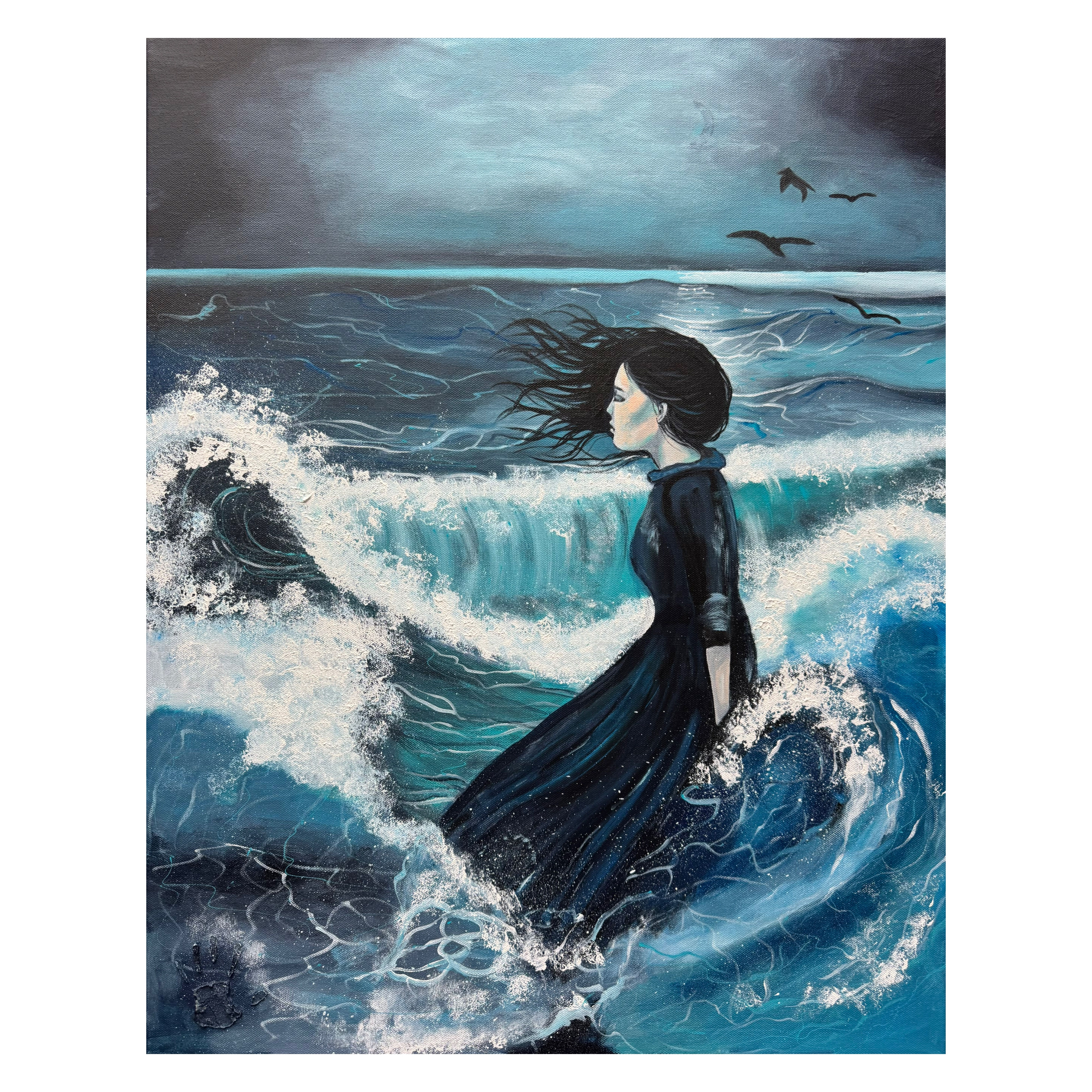 Midnight current 22*28in