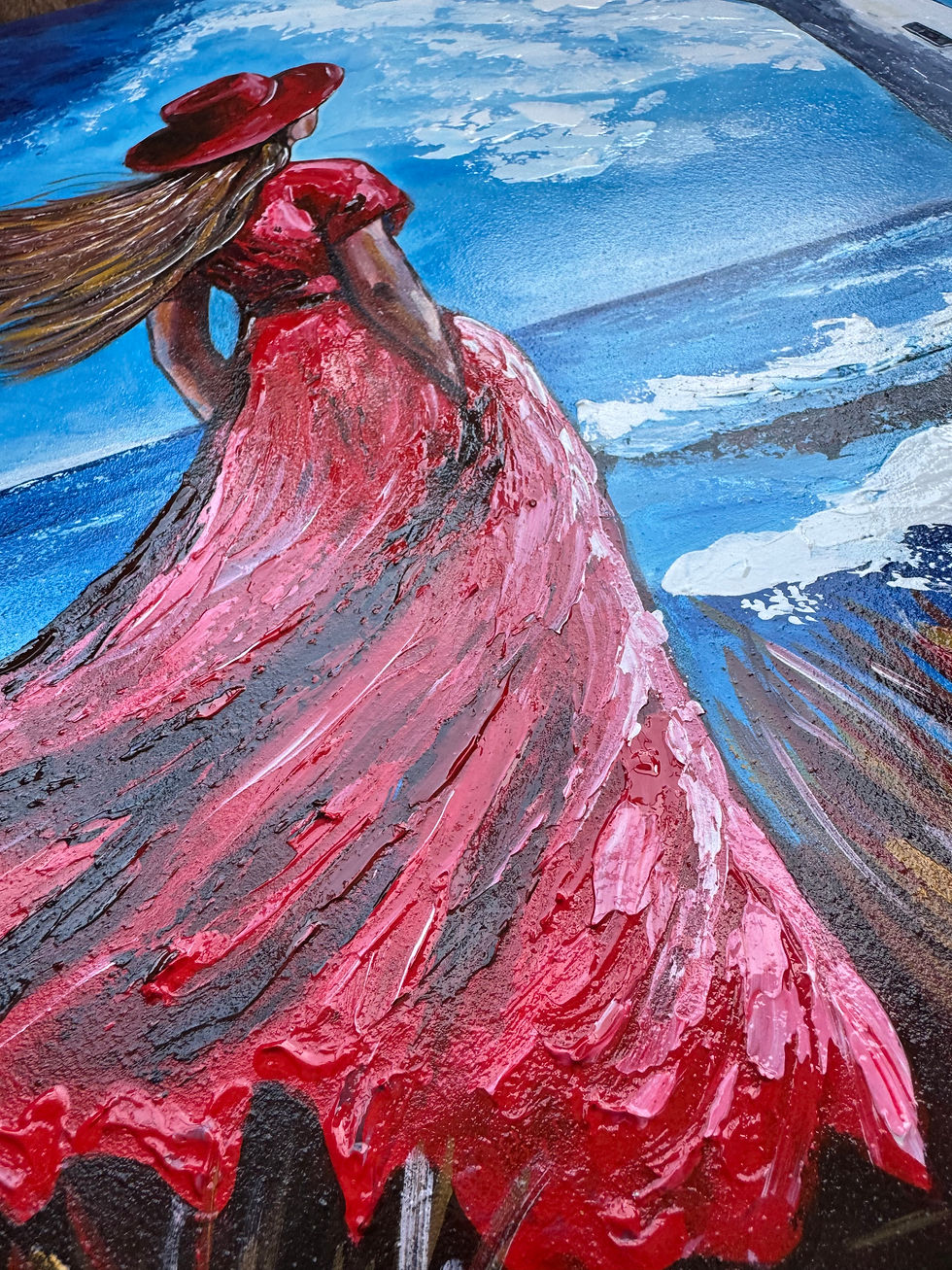 Thumbnail: Before the storm, 16*20in 