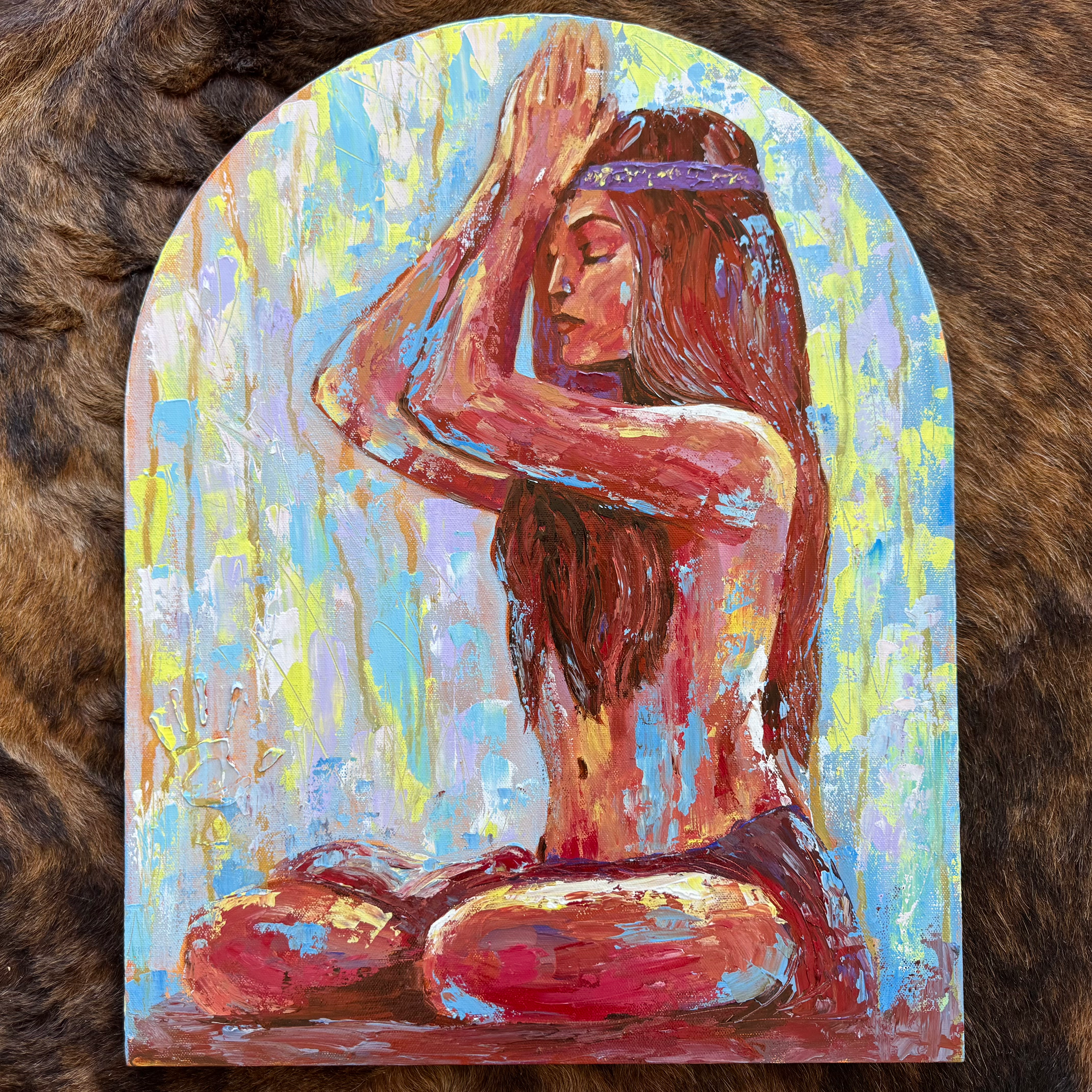 Native land, 16*20in