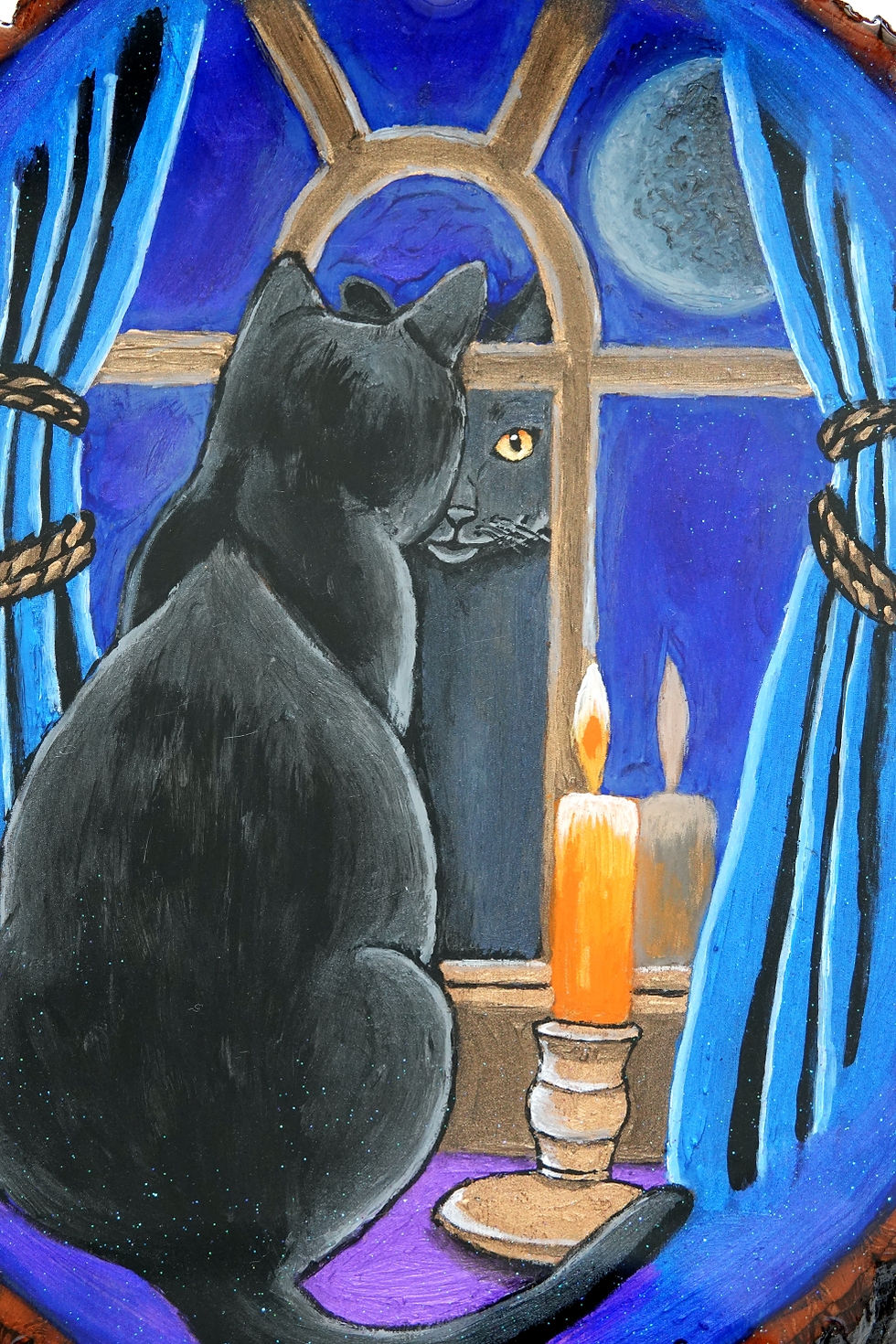 Thumbnail: Dark night 9*12in