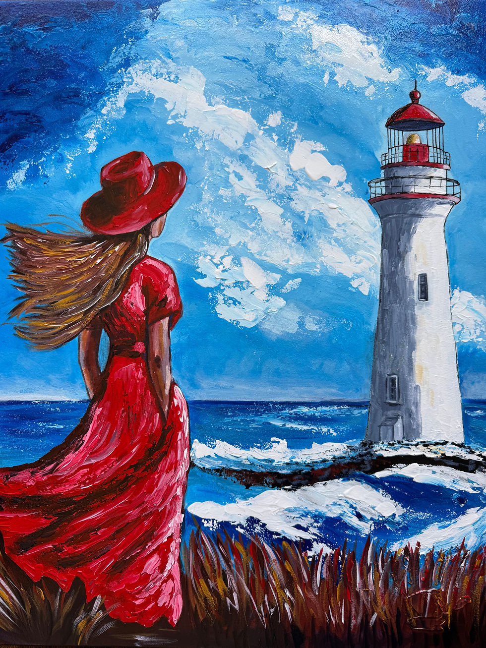 Thumbnail: Before the storm, 16*20in 