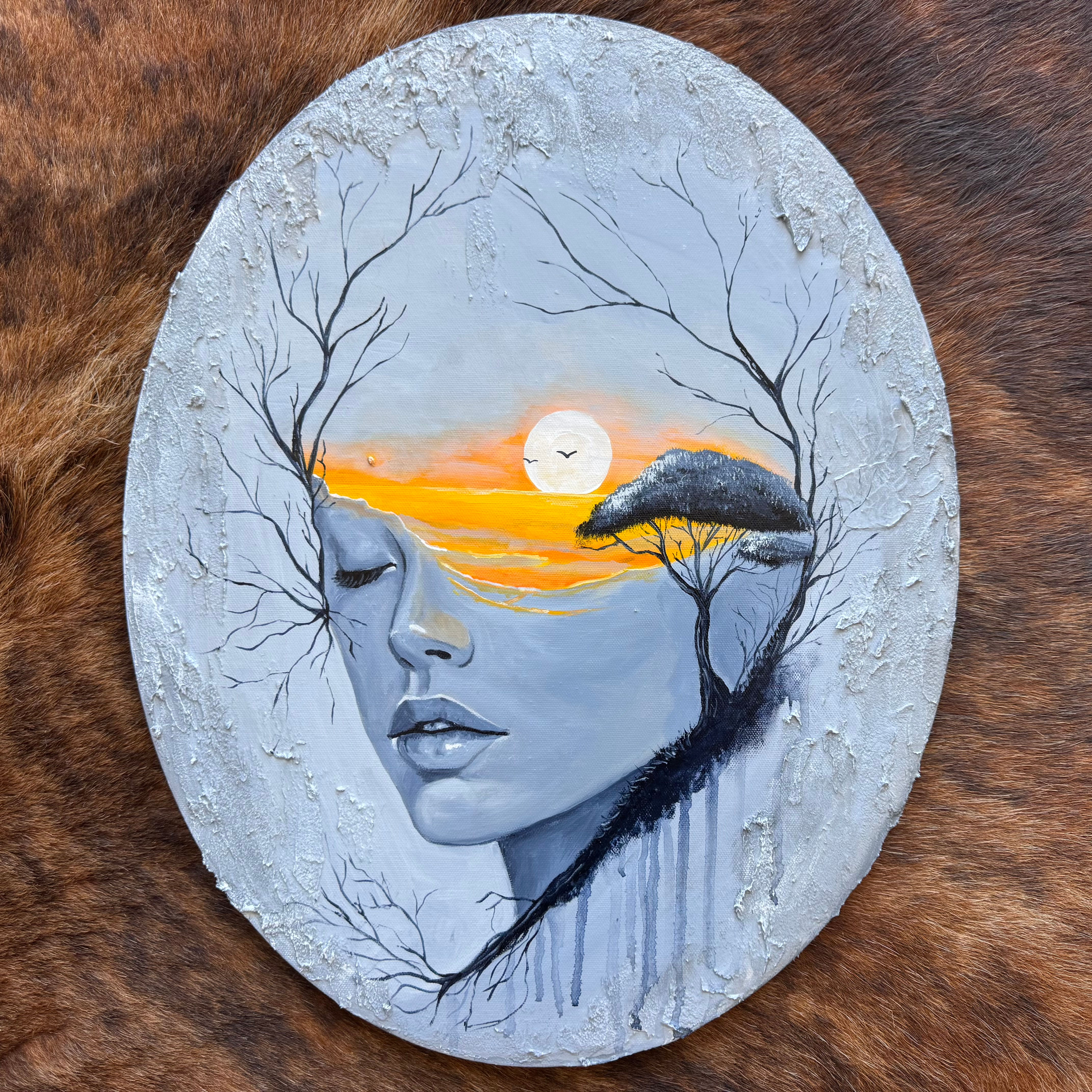Brighter side, 16*20in 