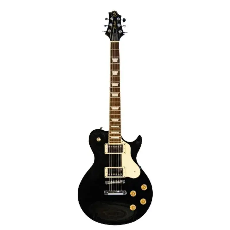 Guitarra Eléctrica Greg Bennett Avion Les Paul Av-3 Transparent Black