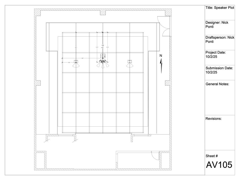 Speaker Plot Grid Plan