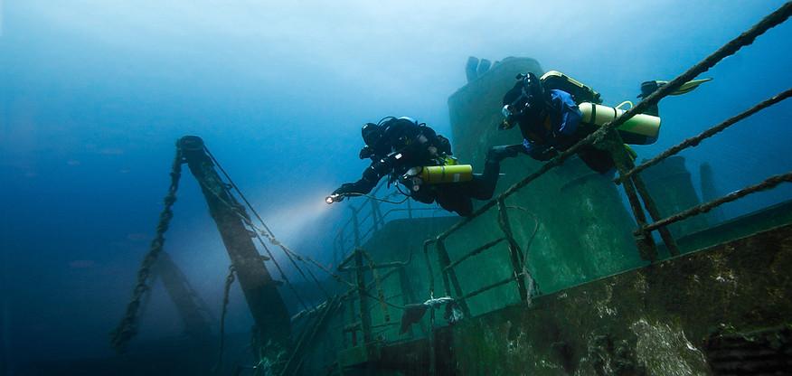 PADI Specialty Instructor courses practice with Alain Barrat at Oxybulles Diving Rawai, Phuket, Thailand.