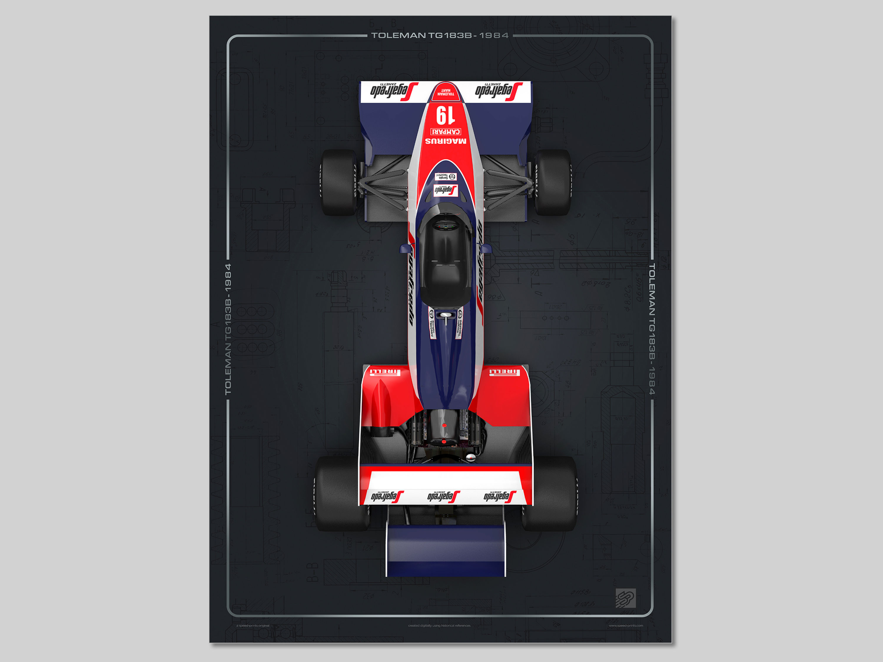 1983/4 Toleman TG183B