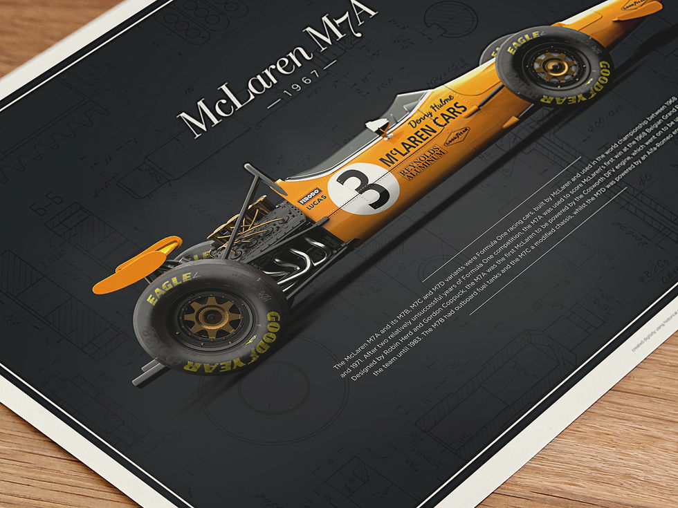 Thumbnail: 1967 McLaren M7A (Gold)