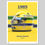 Thumbnail: Ayrton Senna 1985 Helmet Print