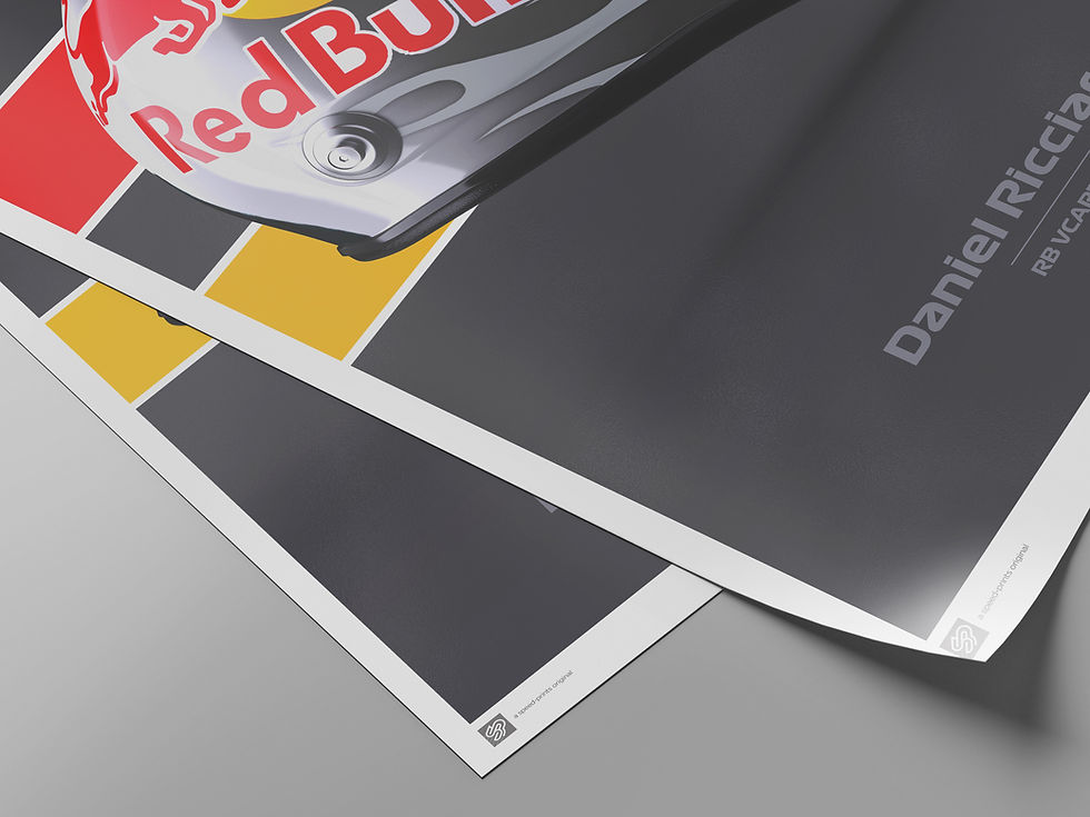 Thumbnail: Daniel Ricciardo Helmet Print