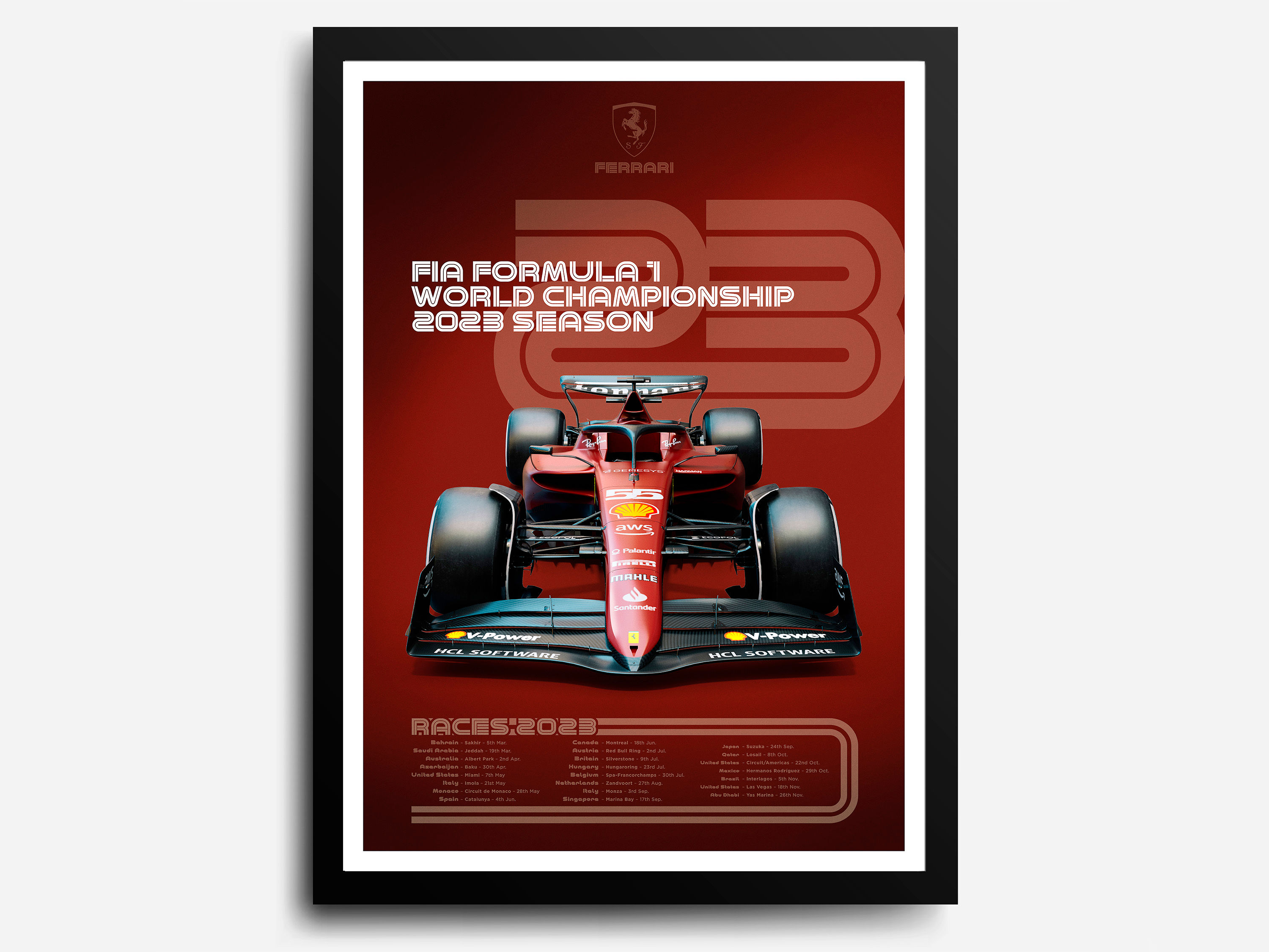 2023 F1 Season Ferrari