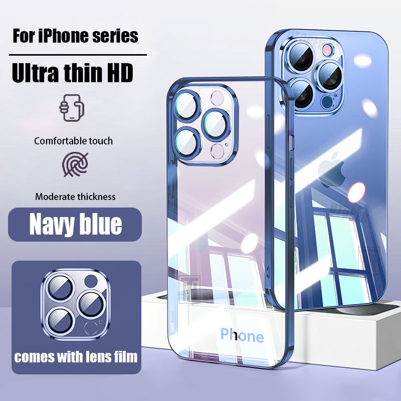 Miniatura: Capinha de Silicone TPU Transparente - Compatível com Toda Linha iPhone
