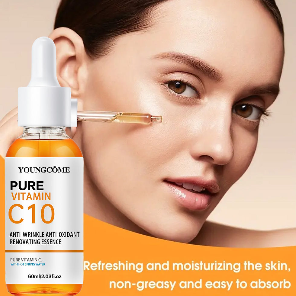 Thumbnail: Vitamin C Facial Essence Hyaluronic Acid Dark Skin Brighten Serum Fade Fine Line