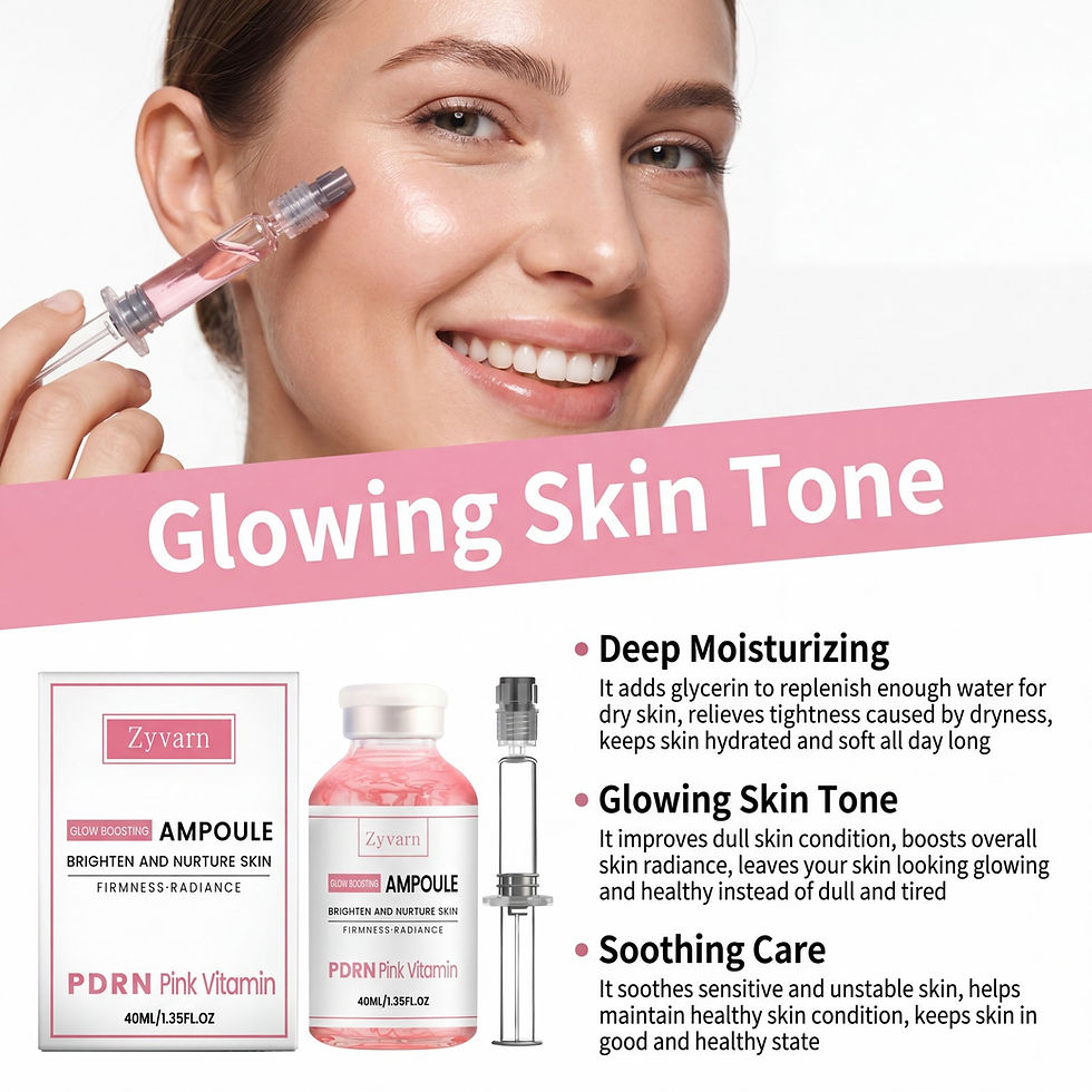 Thumbnail: PDRN Pink Vitamin Serum Glow Boosting Ampoule Brightening Hydrating Firming Faci