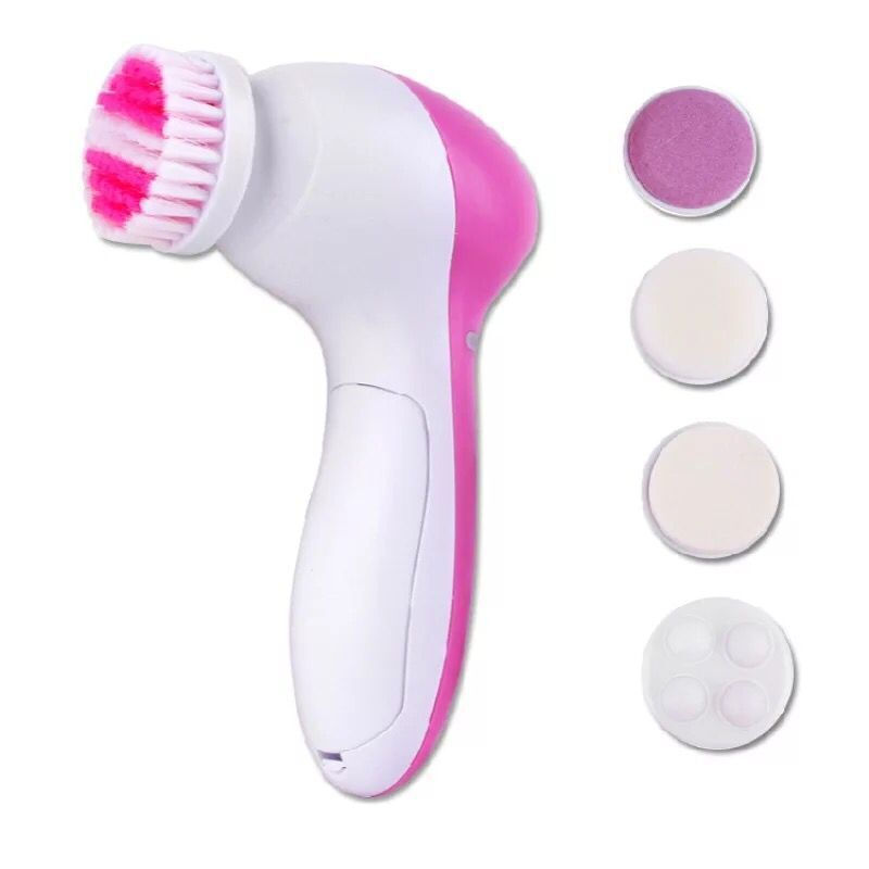 Thumbnail: Electric Facial Cleaner 5 IN 1 Face Cleansing Brush Wash Machine Spa Skin Care M