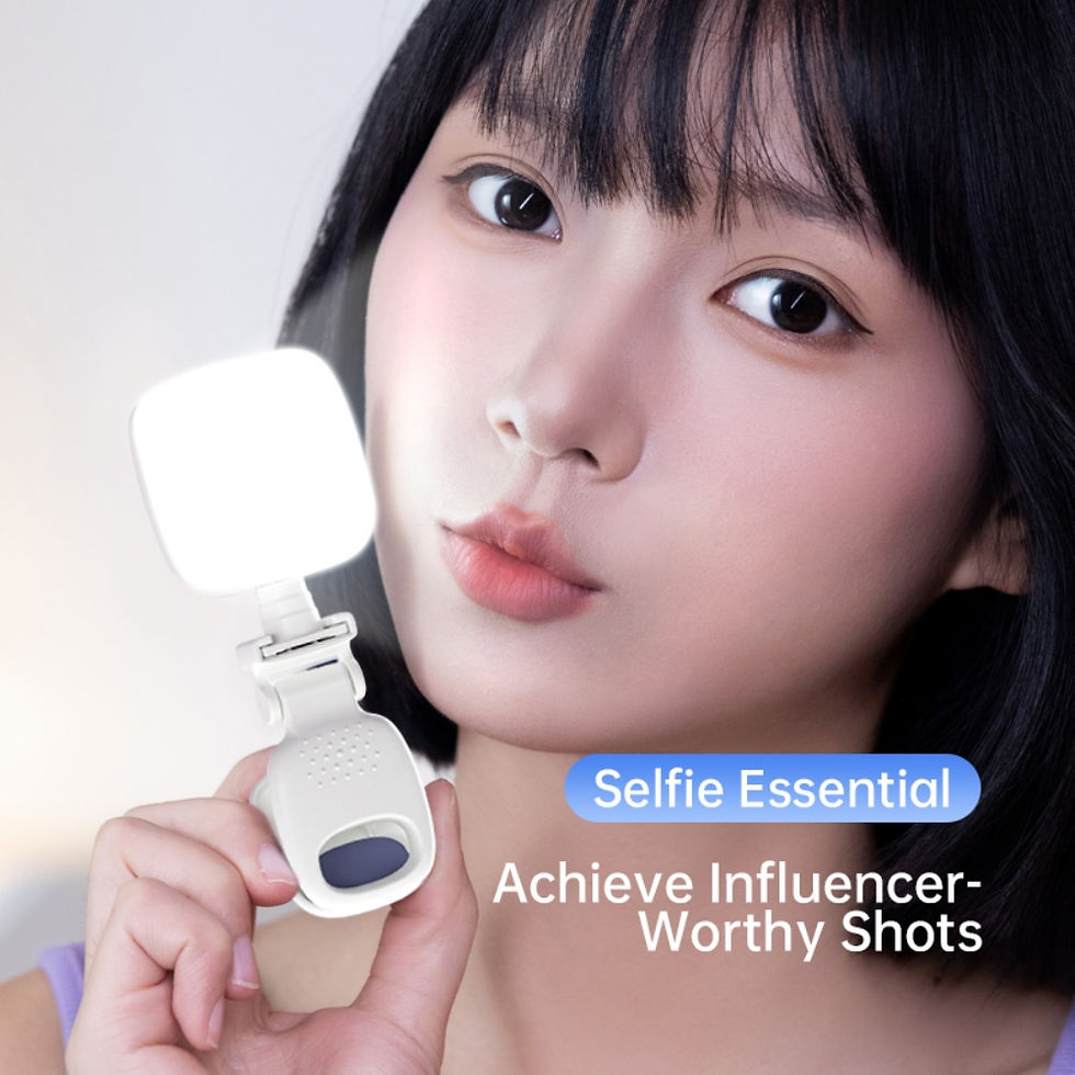 Thumbnail: Portable LED Selfie Fill Light Photography Adjustable Brightness Mobile Led Ligh