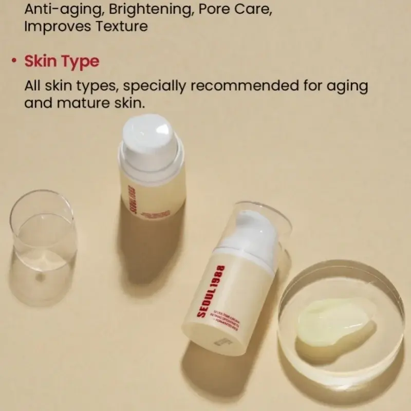 Miniatura: Trio Anti-idade Seoul 1988: Creme para Olhos e Sérum com Retinal e Ginseng Preto