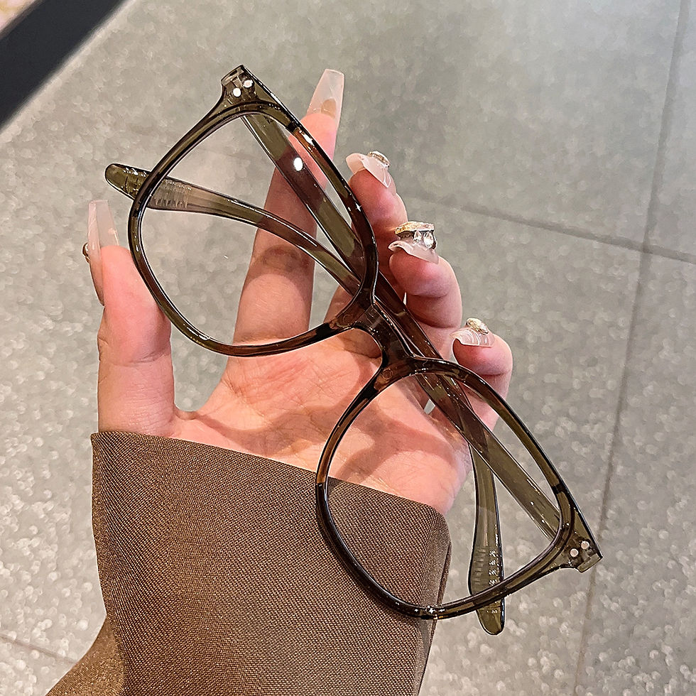 Thumbnail: 1Pc/3Pcs/4Pcs/5Pcs/6Pcs European and American Classic Popular Square Frame Glass
