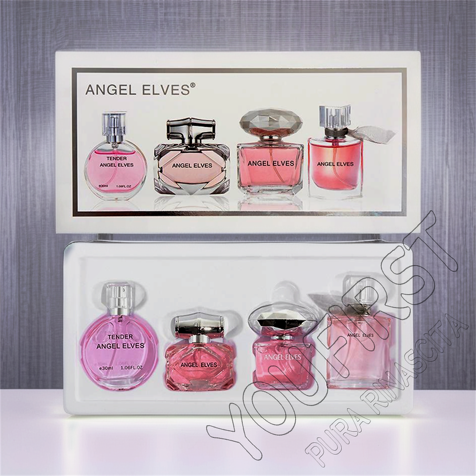 Thumbnail: Gift Box 4Pcs Set Perfume Women 120ml Club De Nuit Perfumes De Mujer Lasting Fra