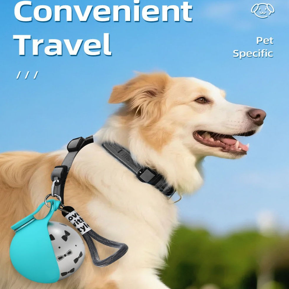 Thumbnail: 2-in-1 Portable Dog Water Bottle for Small Dogs - Leak-Proof & Compact Dog Trave