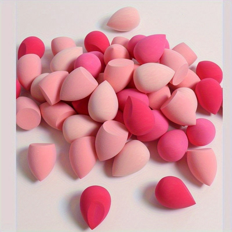 Miniatura: Kit de Esponjas de Maquiagem sem Látex e sem Fragrância, para Uso Seco e Úmido