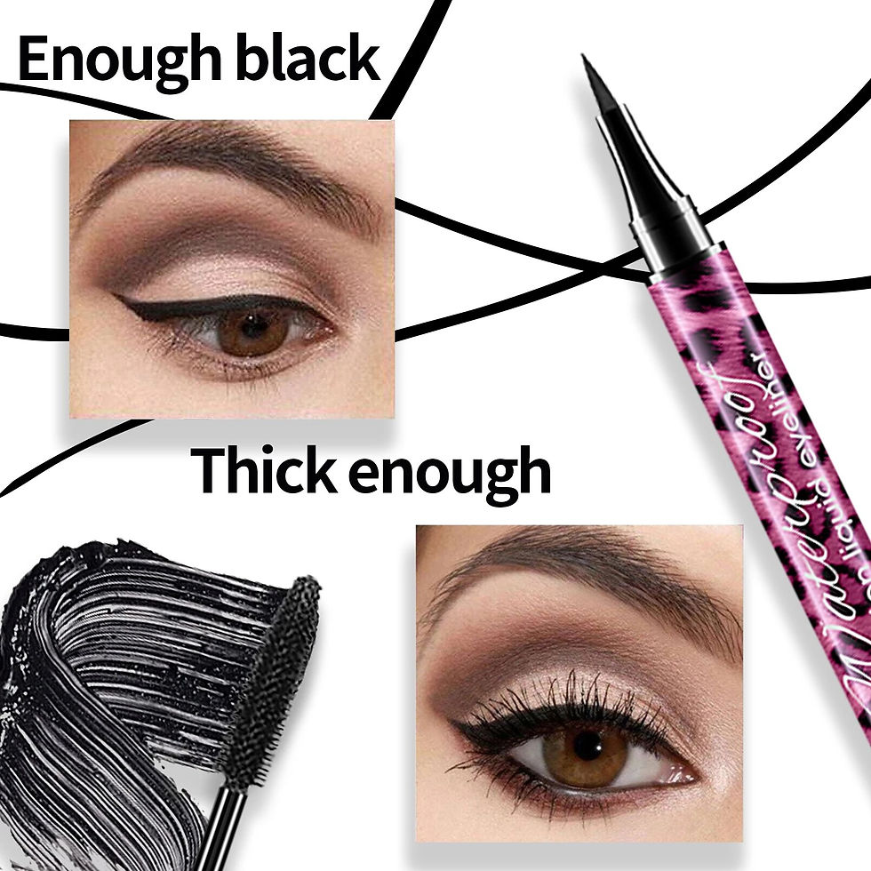 Thumbnail: Yanqina Liquid Eyeliner Pencil 4D Waterproof Mascara Set Cosmetics Eye Liner Thi